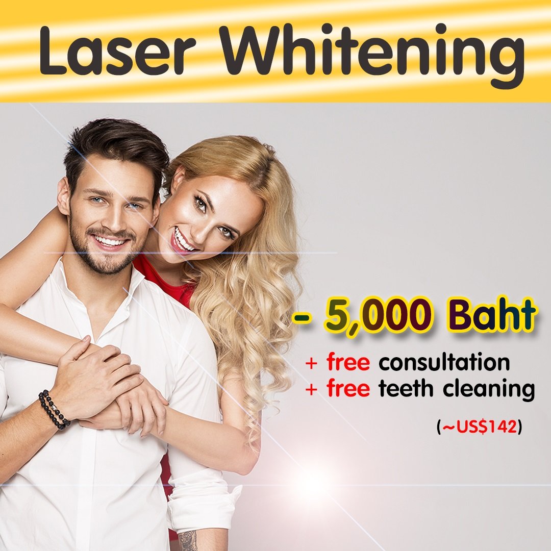 attaya Dental Clinic - Promotion - Laser Whitening